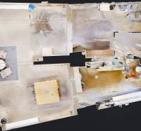 3D, prenájom obch. priestoru, vstup priamo z ul. Živnostenská, BA I - Pôdorys obchodných priestorov s nábytkom, obsahujúci stoly a kreslá.