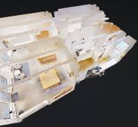 3D, prenájom obch. priestoru, vstup priamo z ul. Živnostenská, BA I - 3D model obchodných priestorov s nábytkovými a dekoračnými prvkami.