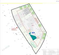 CHORVÁTSKO - Luxusná vila s bazénom (n.4) - VODICE - Architektonický plán Vily vo Vodiciach s parkoviskom a vstupom na pozemok.
