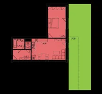 Výnimočný 2-izb. byt so záhradou a bazénom – projekt SELANKY, Pobedim - 1-4.webp