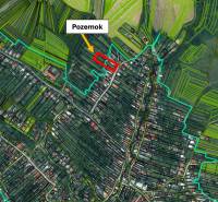Moravské Lieskové - STAVEBNÝ POZEMOK s investičným potenciálom - Ortofotomapa s vyznačením pozemku pre výstavbu domov v Moravskom Lieskovom.