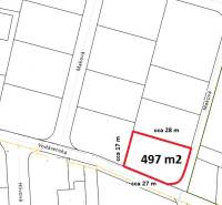PREŠOV-ĽUBOTICE, LUKRATÍVNY POZEMOK, 497 m2, UL. VODÁRENSKÁ  - Pozemky na bývanie na Vodárenskej ulici v Ľuboticiach, veľkosť 497 m².