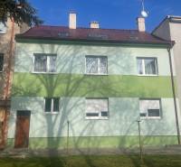 VÝNIMOČNÁ INVESTIČNÁ PRÍLEŽITOSŤ V CENTRE PIEŠŤAN - Rodinný dom na Kalinčiakovej ulici v Piešťanoch, zelená fasáda, tieň stromu.