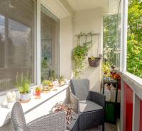 SVETLÝ – 3i s balkónom 69 m² – TOP lokalita Nová Dubnica - Zariadený balkón s rastlinami v 3-izbovom byte, ideálny na relax a pestovanie.