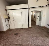 Dobré reality - Polyfunkčný objekt na predaj - Interiér budovy s dlažbou, bielymi dverami a inštaláciami na stene.
