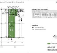 Obchodné priestory na prenájom v nákupnom centre RGB Javorina - Pôdorys ukazuje priestor s rozlohou 142,20 m², na ulici Trenčianska, obchodné priestory.