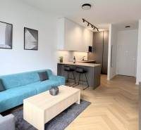 LUXUSNÝ 2i byt, KESSELBAUER, KLÍMA, LOGGIA, PARKING, Námestie 1.mája - Štýlový 2-izbový byt na Námestí 1.mája, obsahuje svetlú obývačku a kuchyňu.