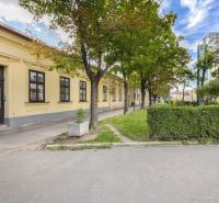 NA PREDAJ - Historický dom s pozemkom v srdci Bratislavy - Rodinný dom na Radlinského ulici v Bratislave s upravenou zeleňou a chodníkom.