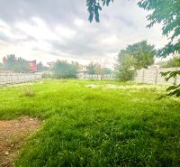 Rodinný dom s veľkým pozemkom - Turňa nad Bodvou - Záhrada Rodinného domu v Turni nad Bodvou s trávnikom a plotom.