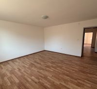 6-izbový rodinný dom s pozemkom 2218m2  | Horňany - Izba s bielymi stenami a podlahou s dreveným dekorom v Rodinnom dome.