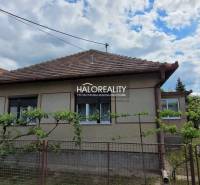 Predaj, rodinný dom Sľažany - EXKLUZÍVNE HALO REALITY - Rodinný dom v Sľažanoch s drevenou strechou a viničom pri plote.