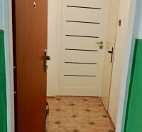 Pekný 1 izbový byt, Tilgnerova ulica, Bratislava IV. Karlova Ves - Vstup do interiéru s otvorenými dverami a dlažbou v 1-izbovom byte.