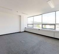 3D, prenájom kanc. Flexi od 14,4 m2, Westend Tower, Dúbravská cesta - Priestranné kancelárie s kobercovou podlahou a veľkými oknami na Dúbravskej ceste, Bratislava - Dúbravka.