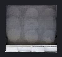 3D, prenájom kanc. Flexi od 14,4 m2, Westend Tower, Dúbravská cesta - Šedá stena s logom realitnej kancelárie Grahams na tmavom pozadí.