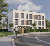 3i. BYT S VLASTNÝM TEP. ČERPADLOM + KLIMATIZÁCIA A EXTERIÉROVÉ ŽALÚZIE - Novostavba bytového domu na Dúhovej ulici v Slovenskom Grobe, obklopená zeleňou.