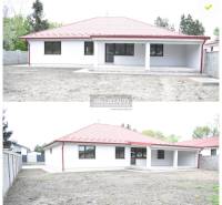 Predaj, rodinný dom Závod - NOVOSTAVBA - EXKLUZÍVNE ... - Rodinný dom v Závode s červenou strechou, priestranným dvorom a krytou terasou.