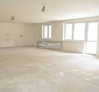 Predaj, rodinný dom Závod - NOVOSTAVBA - EXKLUZÍVNE ... - Prázdny interiér rodinného domu s neomietnutou podlahou a oknami.