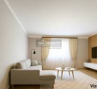 Predaj, rodinný dom Dvory nad Žitavou, dvojizbový, p... - Obývacia izba v rodinnom dome s podlahou s dreveným dekorom a svetlým nábytkom.