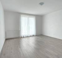 HD REALITY, Predaj 4-izbový rodinný dom v Šuranoch - Na Vršku - Interiér rodinného domu s podlahou s dreveným dekorom a veľkým oknom.