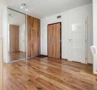 REWIN I Priestranný 3 izbový byt v tichej lokalite Senca - Vstupná hala s drevenou podlahou a skriňou v 3-izbovom byte.