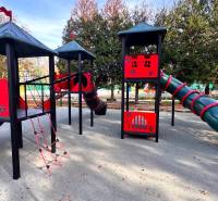 Rekreačná chata Šaštín-Stráže Gazárka komerčné využitie - Detské ihrisko na Gazárke v Šaštíne-Strážach s preliezkami, šmykľavkami a ihriskom.