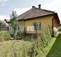 Rodinný dom s veľkým pozemkom o výmere 3271m2  na predaj - Rodinný dom v Partizánskej Ľupči s oplotenou záhradou a vyblednutou fasádou.