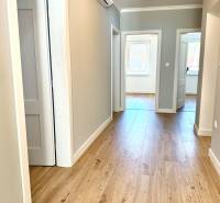 REZERVOVANÉ Na prenájom 4 izbový rodinný dom, Pata, ul. Pod Vinohradmi - Chodba v rodinnom dome s podlahou s dreveným dekorom a klimatizáciou.