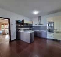 EXKLUZÍVNA VILA - NITRA - PREDAJ - Kuchyňa v rodinnom dome s modernou vstavanou linkou a spotrebičmi.