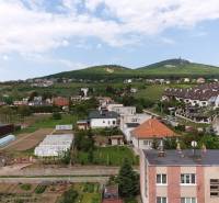 PRENÁJOM - Byt s krásnym výhľadom - Nitra, Dolnohorská - Výhľad z Dolnohorskej ulice v Nitre, obklopenej zeleňou a rodinnými domami.