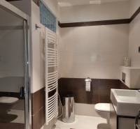 PREDAJ - Exkluzívny rodinný dom - Nitra, Zobor - Kúpeľňa s toaletou a sprchovacím kútom v rodinnom dome.