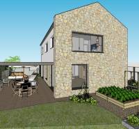 NA PREDAJ 5i rekreačný RD | Pekná cesta | Lesopark Rača - Rodinný dom na Peknej ceste v Bratislava - Rača s terasou a vonkajšou kuchyňou.