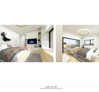 NA PREDAJ 5i rekreačný RD | Pekná cesta | Lesopark Rača  - Spálňa v rodinnom dome so svetlými prvkami, televízorom a výhľadom z okna.