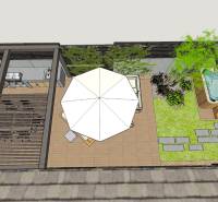 NA PREDAJ 5i rekreačný RD | Pekná cesta | Lesopark Rača  - Pekná cesta v Bratislava - Rača: Rodinný dom, terasa s grilom, vírivka a zelený dvor.