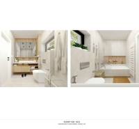 NA PREDAJ 5i rekreačný RD | Pekná cesta | Lesopark Rača  - Kúpeľňa v rodinnom dome s vaňou a drevenými prvkami dekoru.