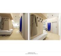 NA PREDAJ 5i rekreačný RD | Pekná cesta | Lesopark Rača  - Interiér rodinného domu s podlahou s dreveným dekorom a závesnými vešiakmi.