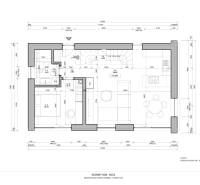 NA PREDAJ 5i rekreačný RD | Pekná cesta | Lesopark Rača  - Pôdorys rodinného domu s rozložením miestností a rozmermi v Bratislave - Rači na Peknej ceste.