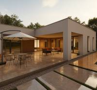 5-izbový dom 162m2 + pozemok 604m2 | Trenčianske Jastrabie - Rodinný dom v Trenčianskom Jastrabí s terasou, bazénom a altánkom v záhrade.