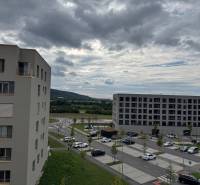 Nový 2-izbový byt na prenájom - Bory - Pohľad na sídlisko v Bratislave, Devínska Nová Ves na Michala Bučiča, obklopené zeleňou.