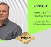 Vidiecky dom v Zemplínskej Teplici - Vizitka realitného makléra s kontaktnými údajmi a certifikátom overeného člena.