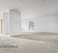 NA PREDAJ 4-IZBOVÝ RD - NOVOSTAVBA, DUNAJSKÁ STREDA  - Prázdny interiér v rodinnom dome s bielymi stenami a veľkými oknami.