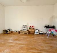 Na predaj 3i rodinný dom – Družstevná pri Hornáde, Košice - okolie - Izba v rodinnom dome so stenami s hračkami a podlahou s dreveným dekorom.