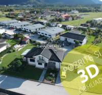 Predaj, rodinný dom Batizovce, + polyfunkčný objekt,... - Letecký pohľad na rodinný dom v Batizovciach so záhradou a okolím dediny.