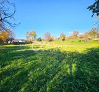 EXKLUZÍVNE stavebné pozemky, Spišské Podhradie - Rozľahlý zelený pozemok v Spišskom Podhradí určený na bývanie, obklopený stromami a domami.