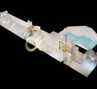 Exkluzívne 3i podkrovný byt s balkónom, 133m2, Zimná ul., Sp. Nová Ves - 3D pôdorys 3-izbového bytu s podlahou s dreveným dekorom, kúpeľňa, chodba.