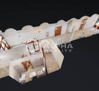 Polyfunkčný priestor na predaj, 66,5m2+pivnica 38m2, Zimná ul., Spišsk - Návrh dispozície obchodných priestorov s viacerými miestnosťami a efektívnym usporiadaním.