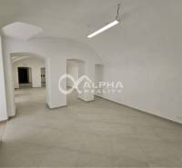 Prenájom obchodných priestorov, 268m2, Letná ulica, Spišská Nová Ves - Jasné obchodné priestory s klenutými stropmi a minimalistickým dizajnom, vhodné na Letnej ulici.