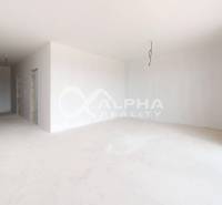 3i byty s balkónom a garážovým státím, Zelené údolie, Sp. Nová Ves - Priestranný priestor so svetlými stenami v 3-izbovom byte a veľkými oknami.