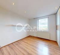 EXKLUZÍVNE 2i byt s loggiou, sídl. Mier, Spišská Nová Ves - Izba v 2-izbovom byte s podlahou s dreveným dekorom a vstavanou skriňou.