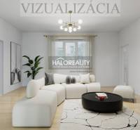 Predaj, rodinný dom Veľký Kýr, šesťizbový s garážou ... - Obývačka v rodinnom dome s podlahou s dreveným dekorom, svetlým nábytkom a okrúhlym stolíkom.