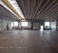 Hala na prenájom  Martin, s dobrým napojením na diaľnicu - Priestor vnútri Skladu a haly s roštovou podlahou a vysokými stropmi.